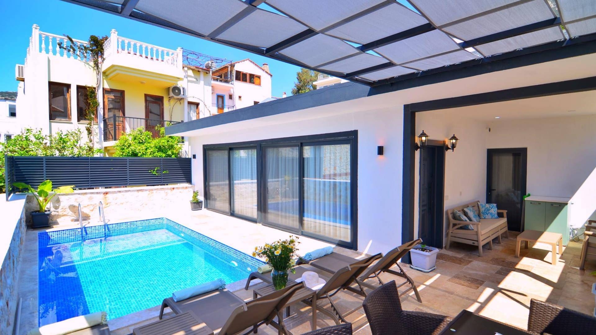 Kaş Kalkan'da Denize Yakın, Özel Havuzlu, Kiralık Villa