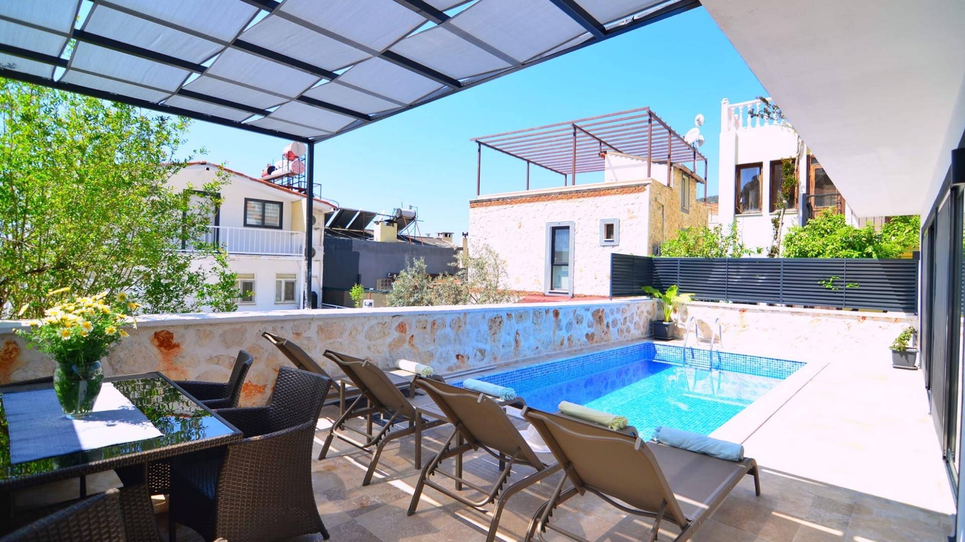 Kaş Kalkan'da Denize Yakın, Özel Havuzlu, Kiralık Villa