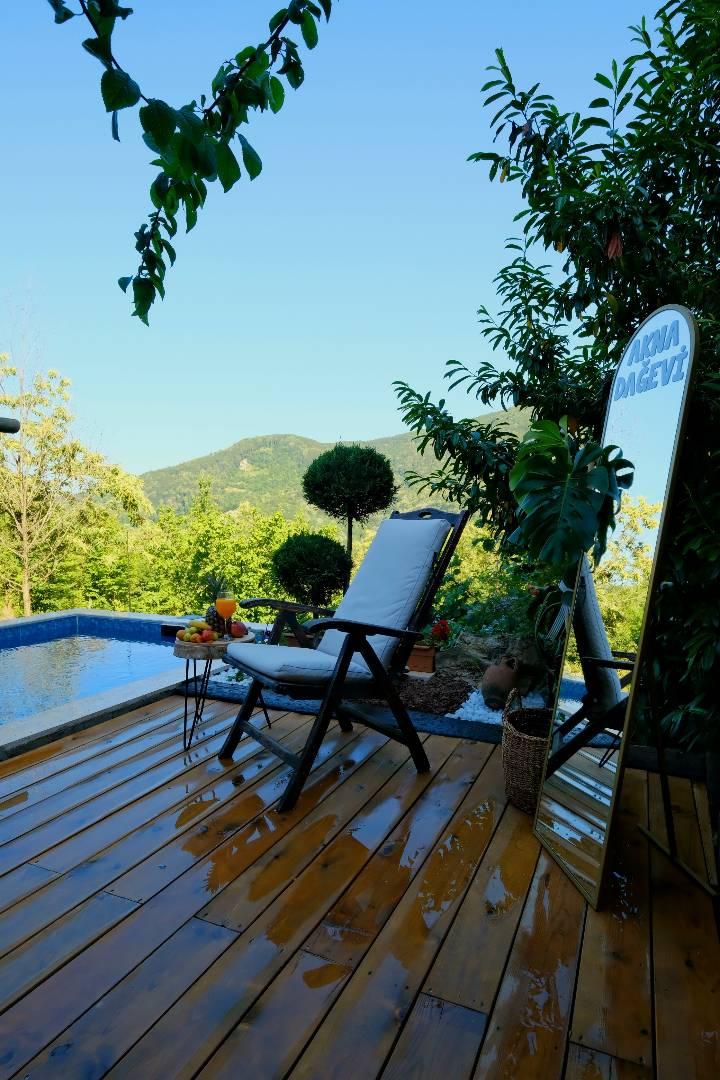 Sapanca Şükriye'de Doğayla İç İçe, Özel Havuzlu, Şık Dağ Evi-39180