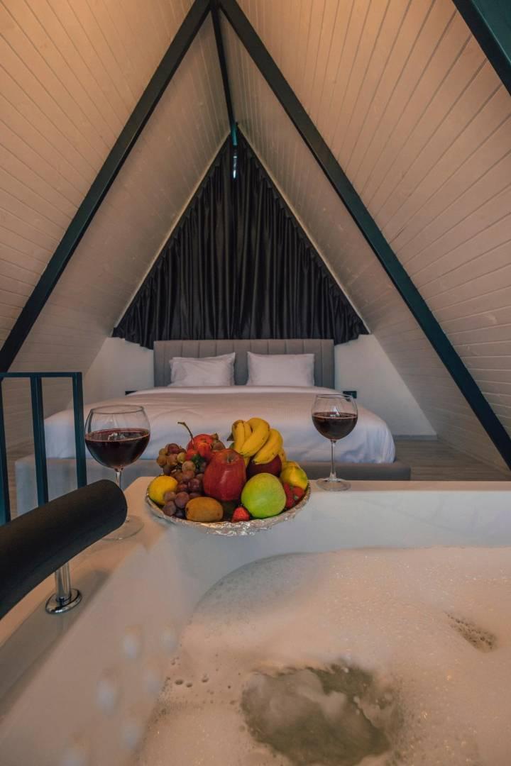 Sakarya Sapanca'da Eşsiz Doğada, Tesis İçerisinde, Kiralık Bungalov-34627