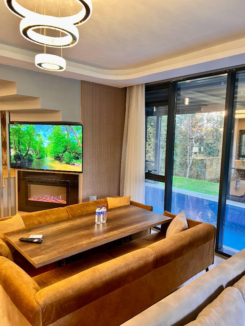 Sapanca'da Yeşillikler İçerisinde, Isıtmalı Havuzlu, Modern Villa-23807