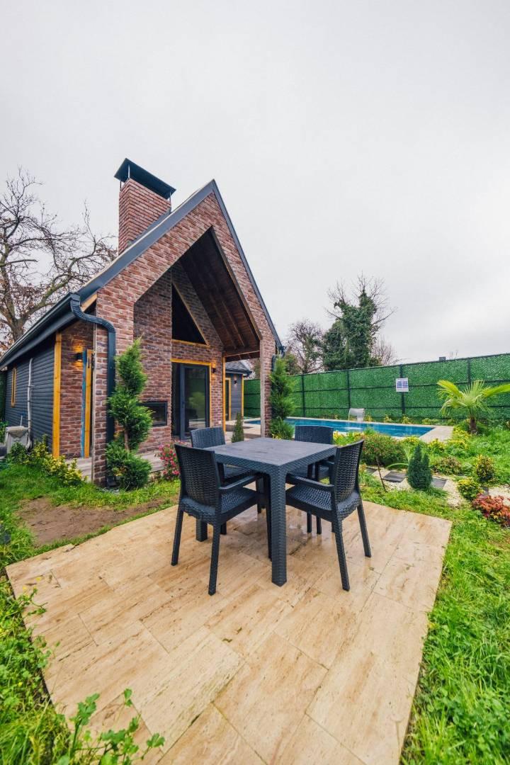 Sapanca Çayiçi'nde Muhteşem Doğada, Isıtmalı Havuzlu, Şık Bungalov-43706