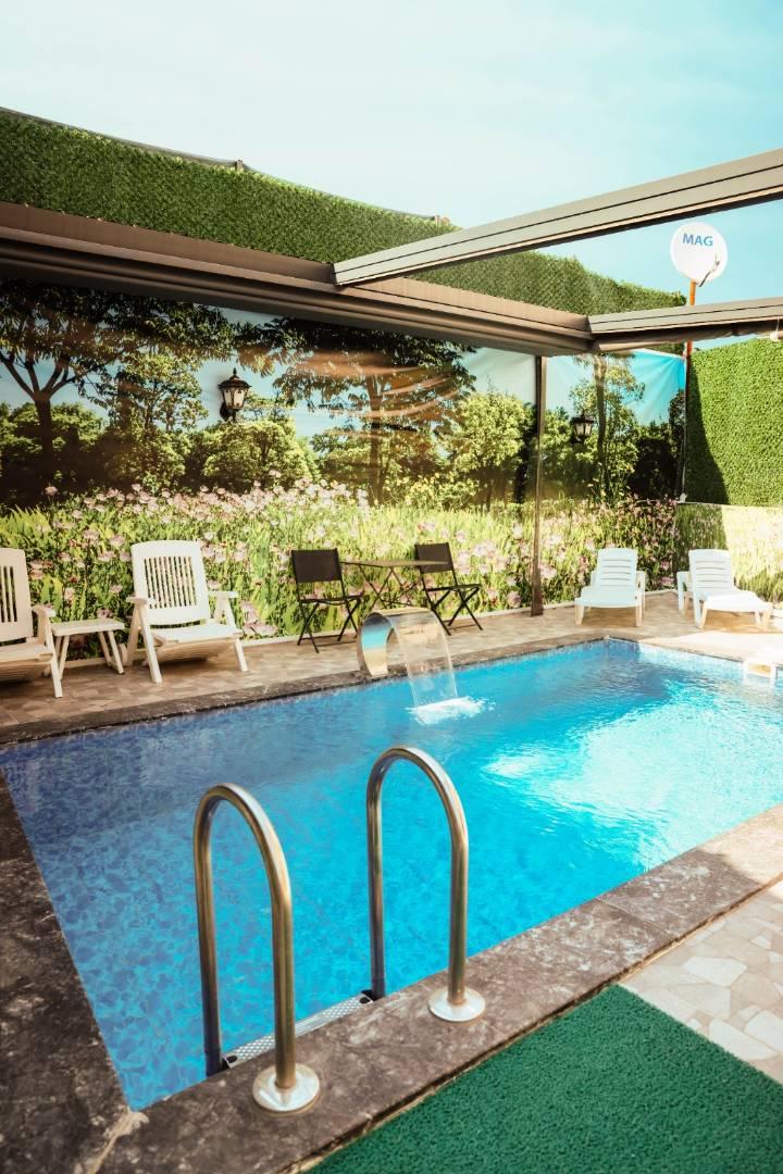 Sapanca Güldibi'nde Yemyeşil Bahçede, Özel Havuzlu, Taş Villa -43279