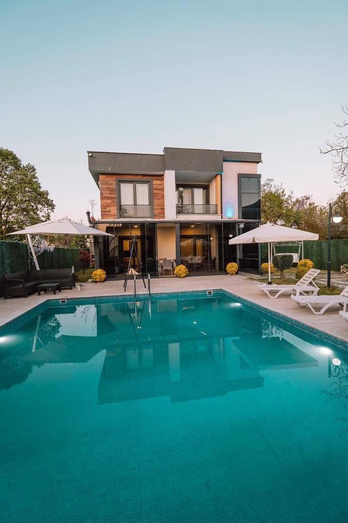 Sapanca Kırkpınar'da Doğa İçerisinde, Özel Havuzlu, 5+1 Villa-43606
