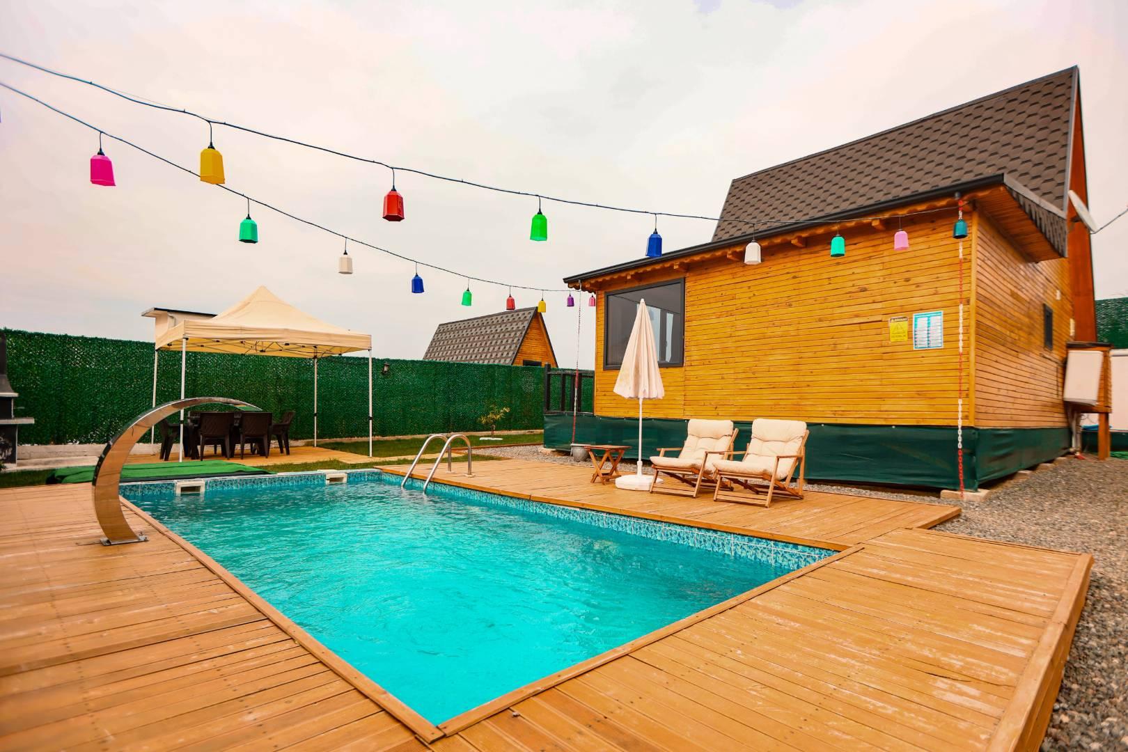 Sapanca Kırkpınar'da Enfes Doğada, Isıtmalı Havuzlu, Şık Bungalov-41929