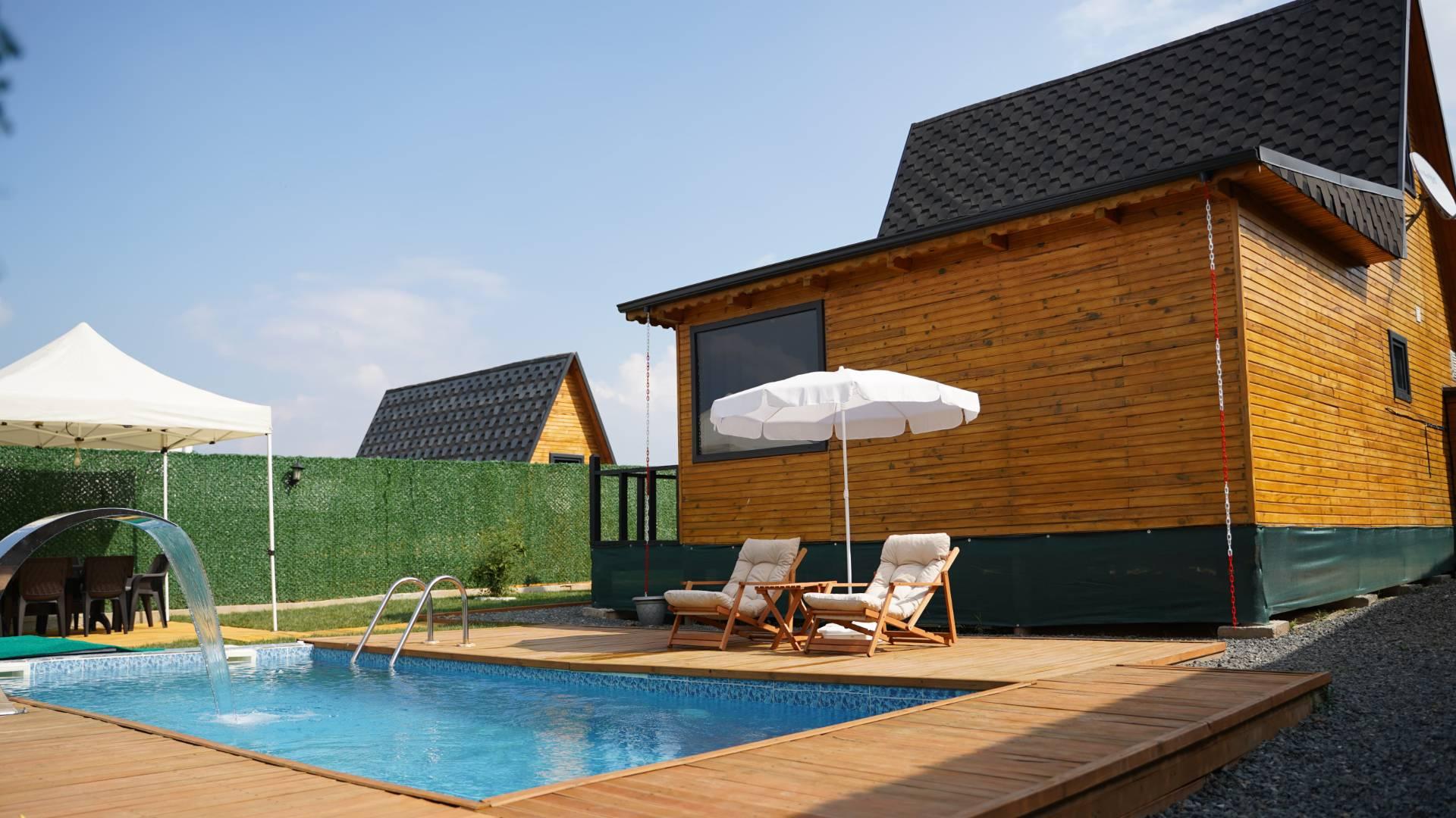 Sapanca Kırkpınar'da Enfes Doğada, Isıtmalı Havuzlu, Şık Bungalov-41929