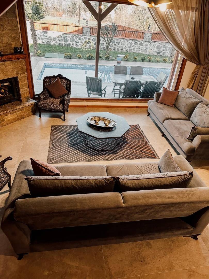 Sapanca Kırkpınar'da Doğa İçerisinde, Özel Havuzlu, Modern Bungalov
