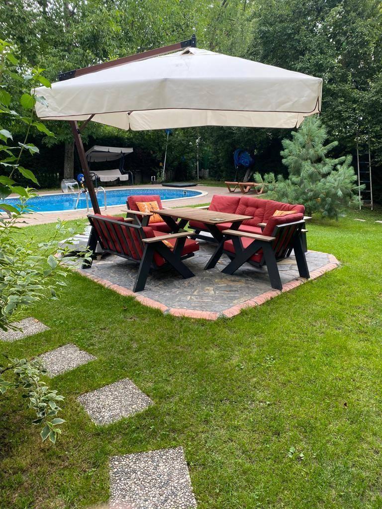 Sapanca'da Kalabalık Ailelere Uygun, Isıtmalı Havuzlu, Modern Villa-34413