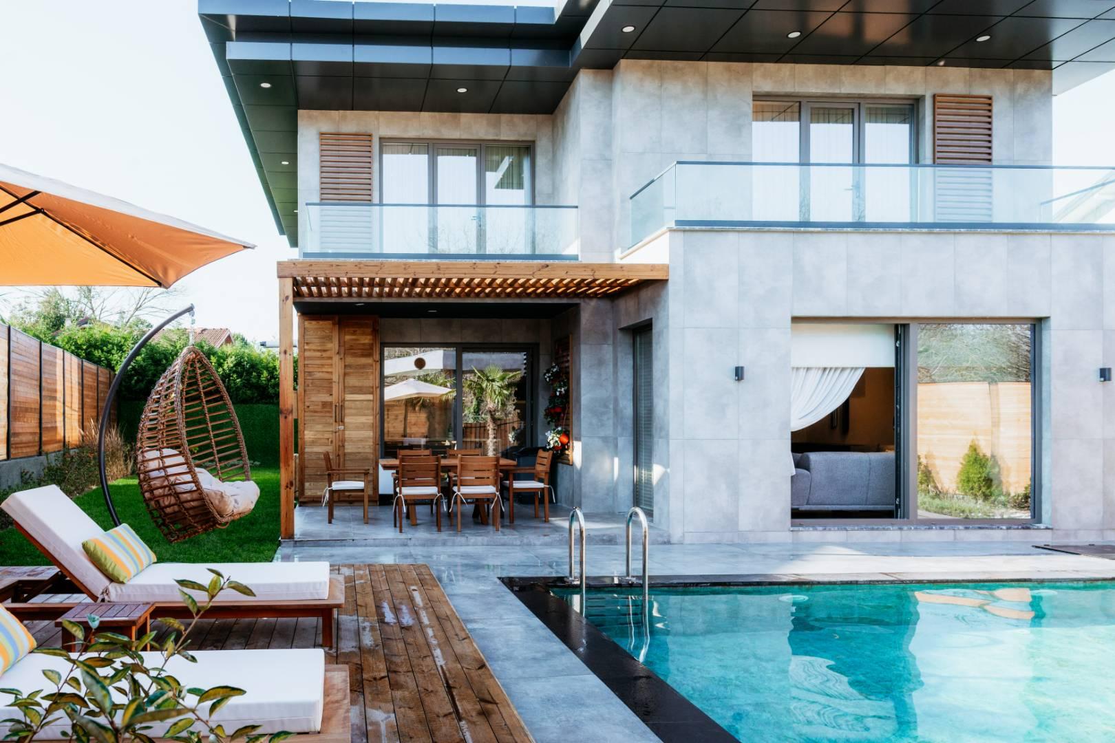 Sapanca Kırkpınar'da Sakin Konumda, Özel Havuzlu, Lüks Villa-43747