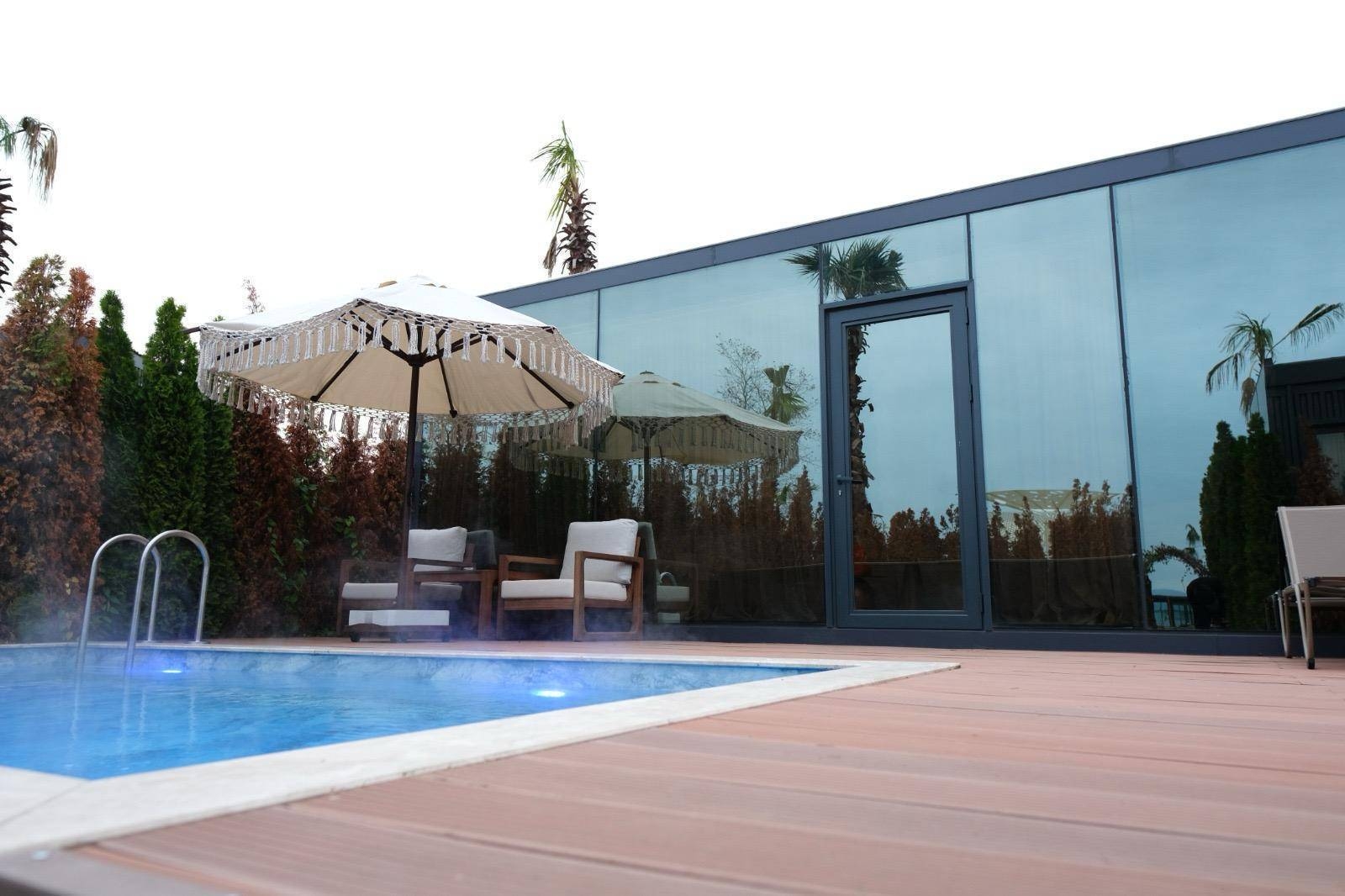 Sapanca Kırkpınar'da Yeşillikler İçerisinde, Isıtmalı Özel Havuzlu, Tiny House