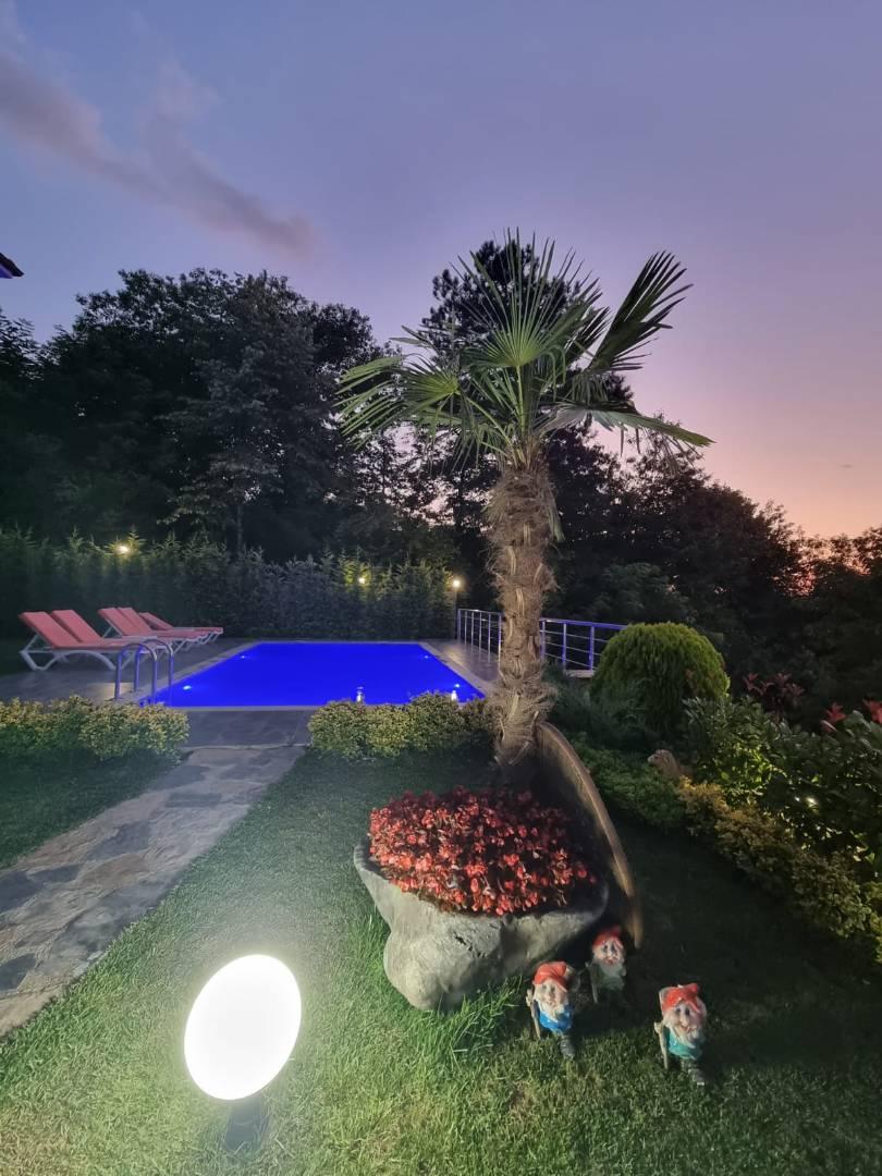 Sapanca Kuruçeşme'de Doğa Manzaralı, Isıtmalı Havuzlu, Lüks Villa-34641