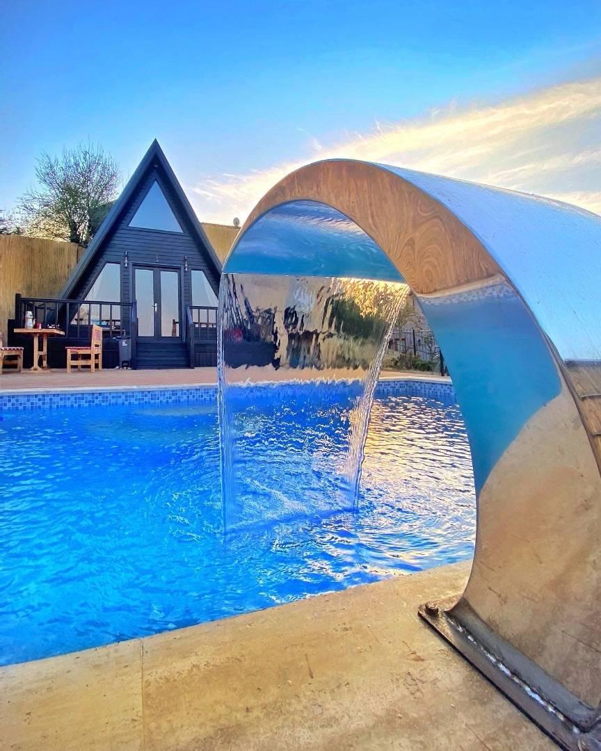 Sapanca Kuruçeşme'de Doğa İçerisinde, Isıtmalı Havuzlu, Şık Bungalov-34778