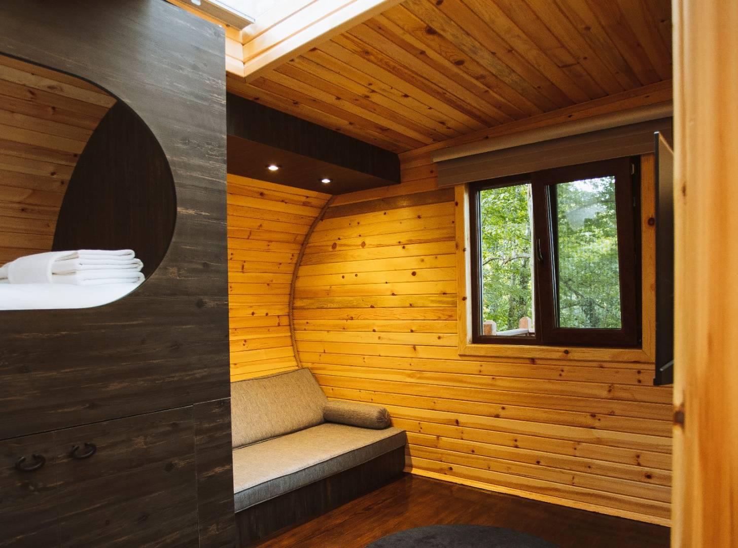 Sapanca Nailiye'de Minimalist Tasarımlı, Serinleme Havuzlu, Tiny House-36181