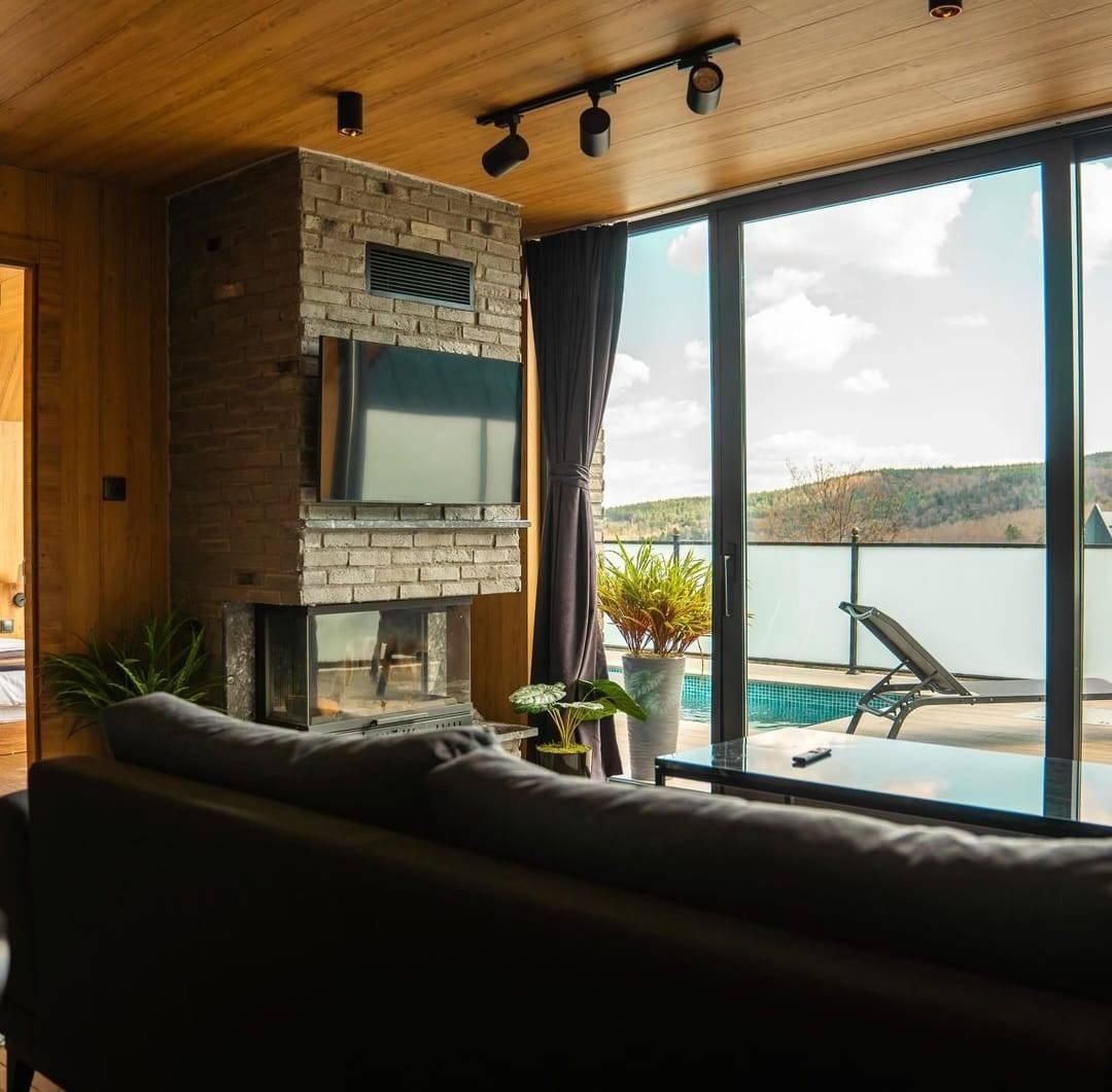 Sapanca'da Çekirdek Ailelere Uygun, Isıtmalı Havuzlu, 2+1 Bungalov-36265