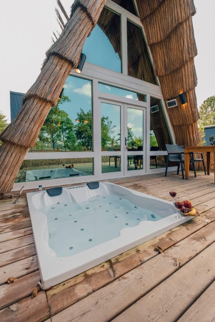 Sapanca Yanık'ta Muhteşem Doğada, Jakuzili, Balayı Bungalovu-35933