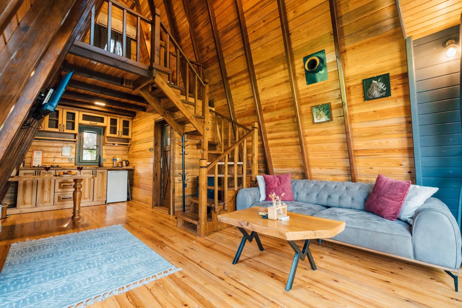 Sapanca Yanık'ta Yeşillikler İçerisinde, Kahvaltı Dahil, Şık Bungalov-35934