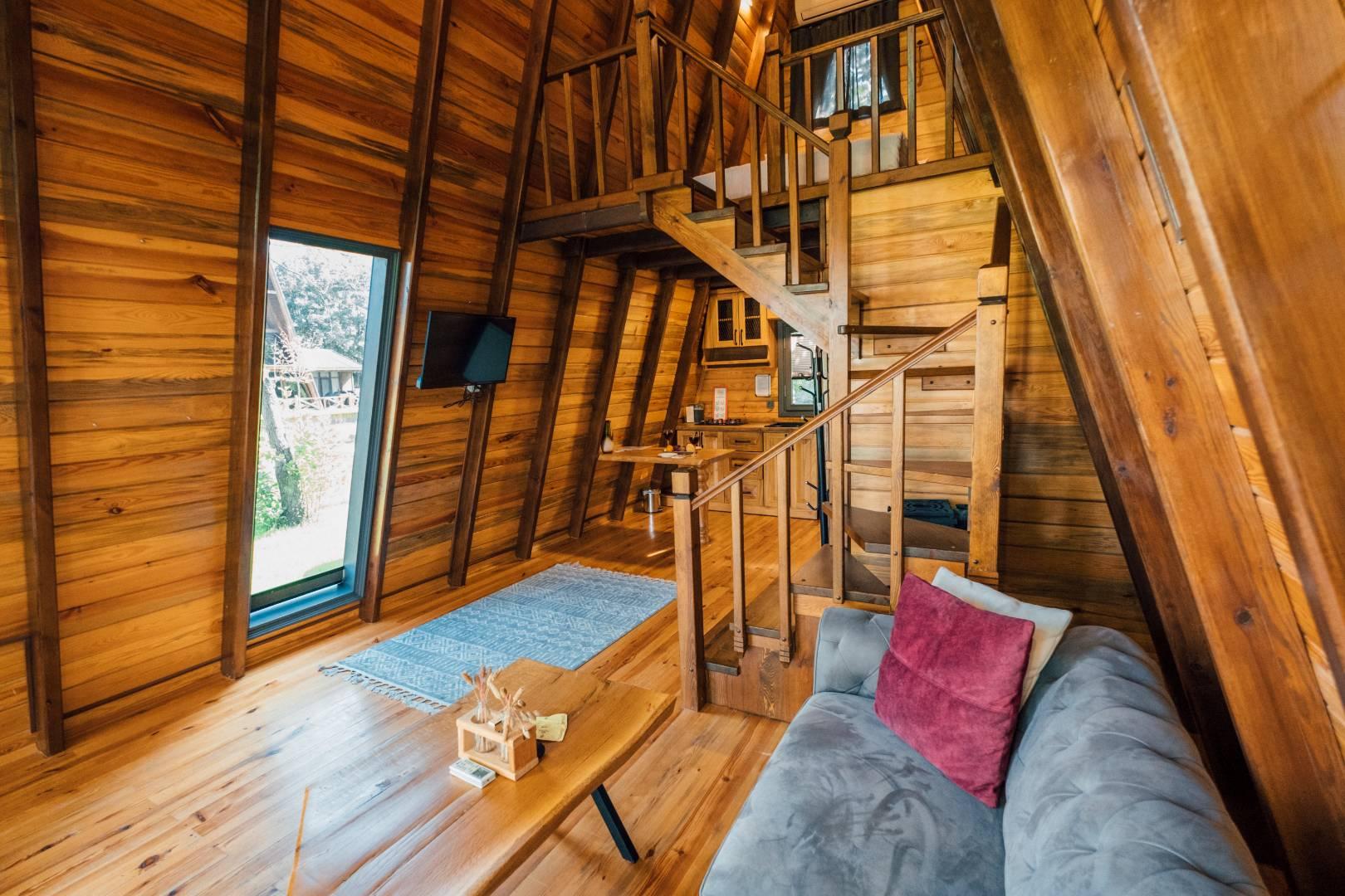 Sapanca Yanık'ta Yeşillikler İçerisinde, Kahvaltı Dahil, Şık Bungalov-35934