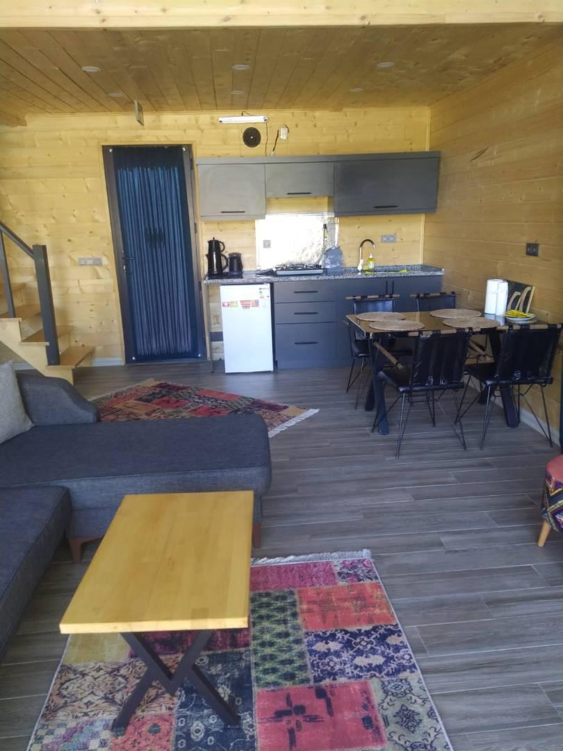 Sapanca Yeni'de Merkezi Konumda, Isıtmalı Havuzlu, Kiralık Bungalov-34763