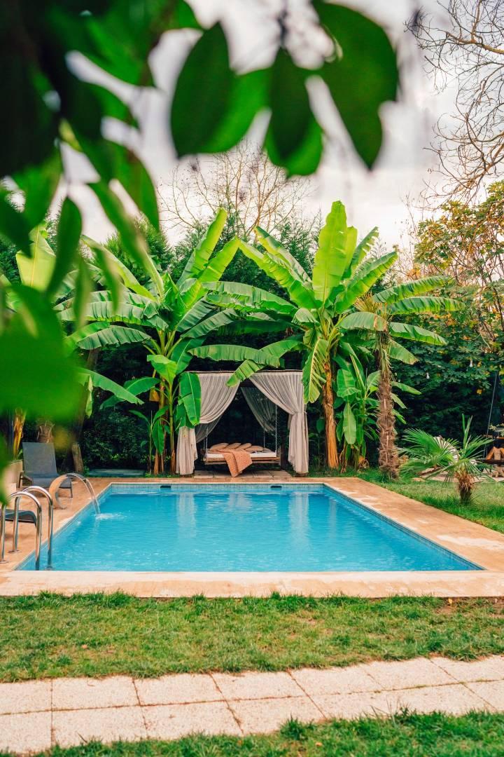 Sapanca'da Doğa İçerisinde, Isıtmalı Havuzlu, Şömineli, Kiralık Villa-22661