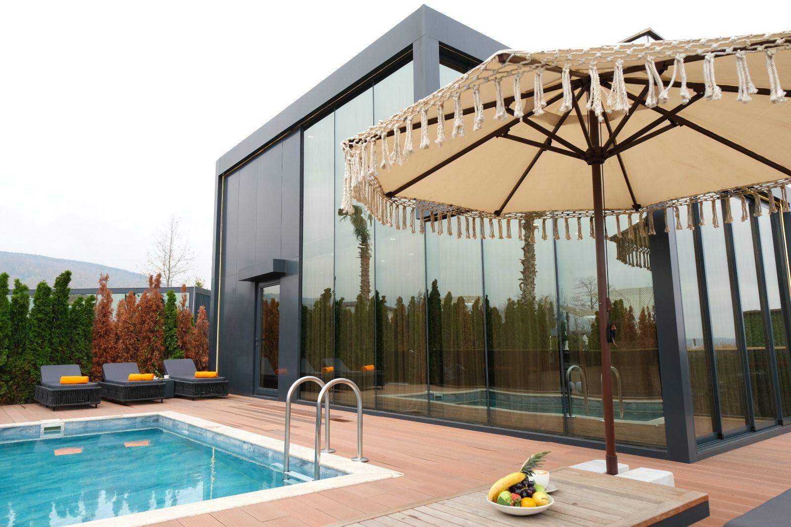 Sapanca'da Göle Sıfır, Isıtmalı Özel Havuzlu, Modern Tiny House