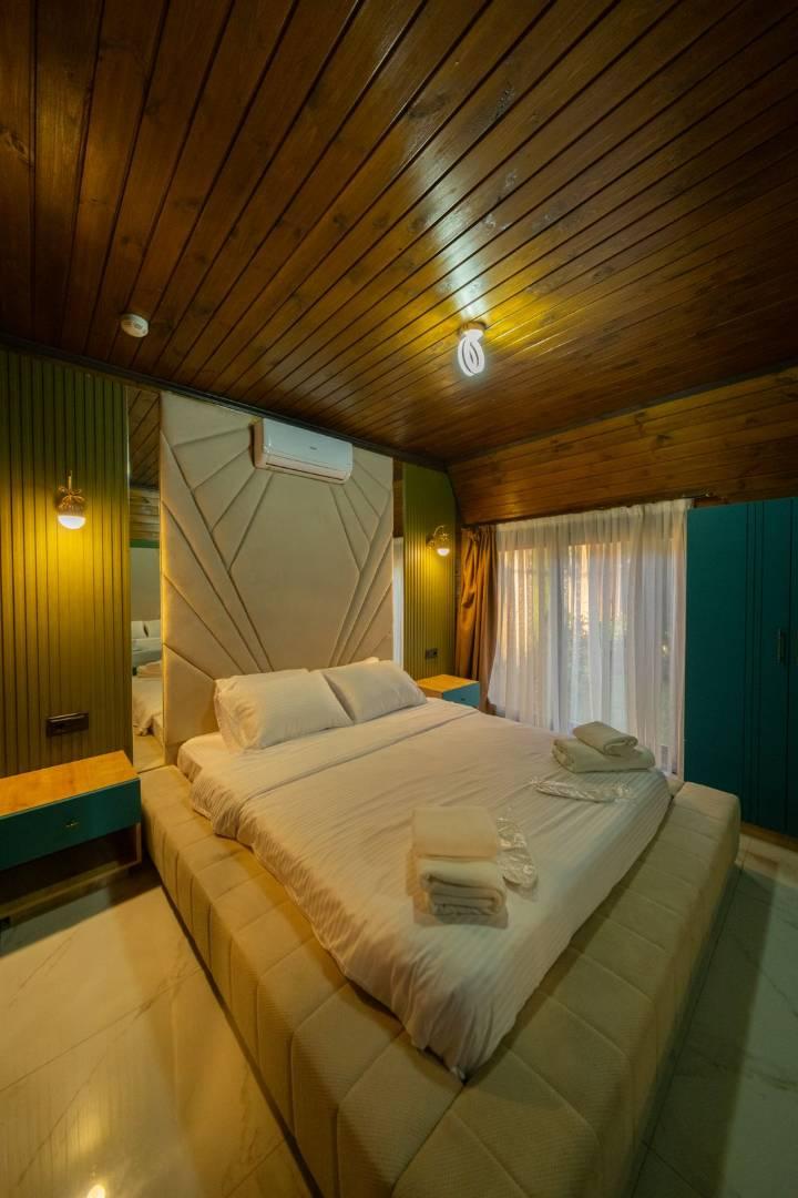 Sapanca Rüstempaşa'da Doğa İçerisinde, Özel Havuzlu, 2+1 Bungalov-43376