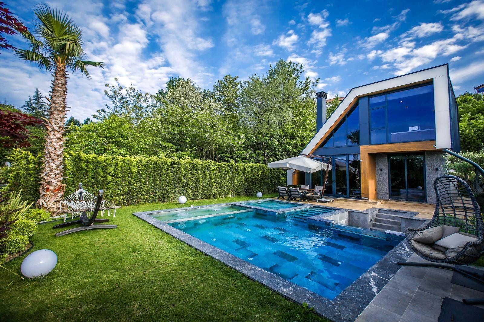 Sapanca Kuruçeşme'de Muhteşem Doğada, Özel Havuzlu, Balayı Villası-42431