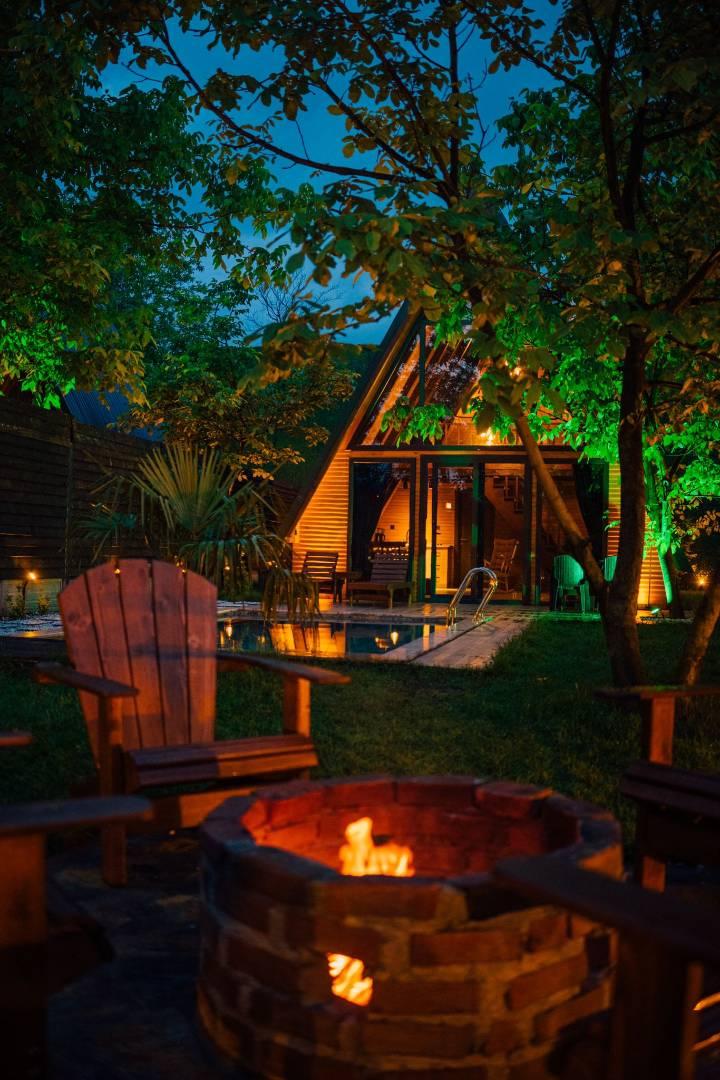 Sapanca Kurtköy'de Eşsiz Doğada, Özel Havuzlu, Şık Bungalov-39150