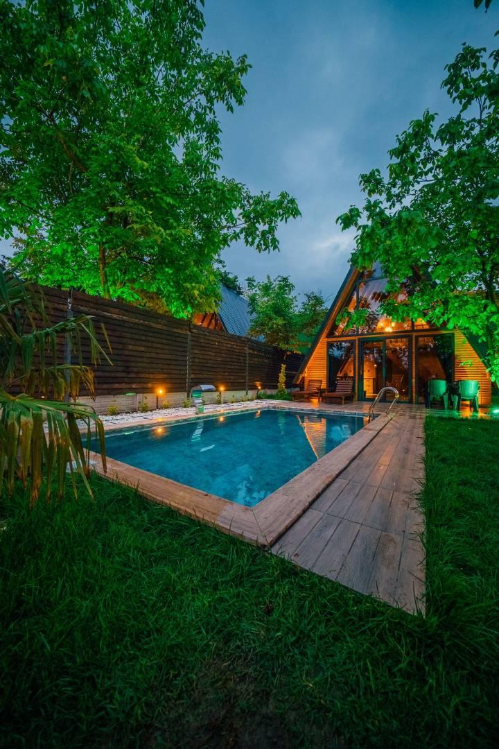 Sapanca Kurtköy'de Eşsiz Doğada, Özel Havuzlu, Şık Bungalov-39150