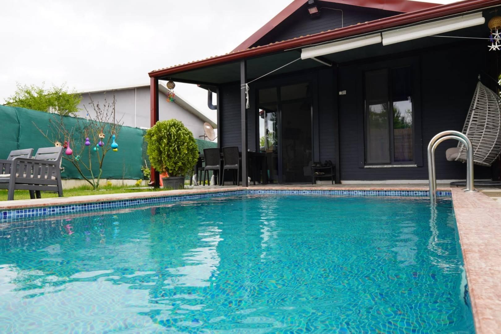 Sapanca'da Enfes Doğa İçerisinde, Özel Havuzlu, Modern Villa-30270