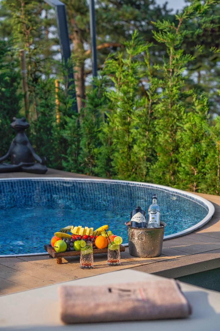 Sapanca Nailiye'de Muhteşem Manzaralı, Özel Havuzlu, Lüks Bungalov-41023