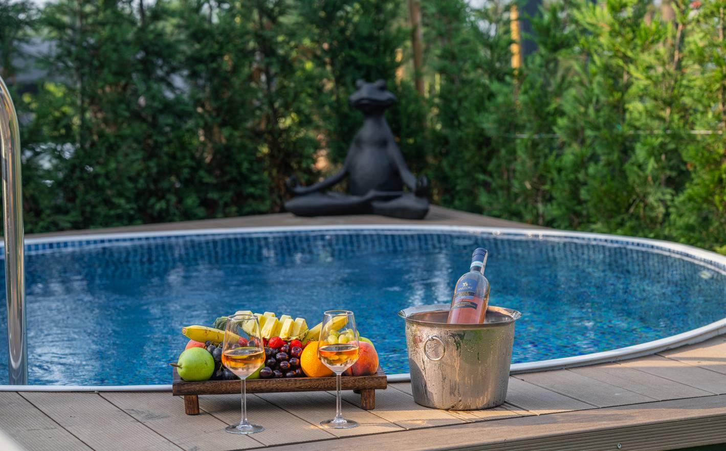 Sapanca Nailiye'de Muhteşem Manzaralı, Özel Havuzlu, Lüks Bungalov-41023