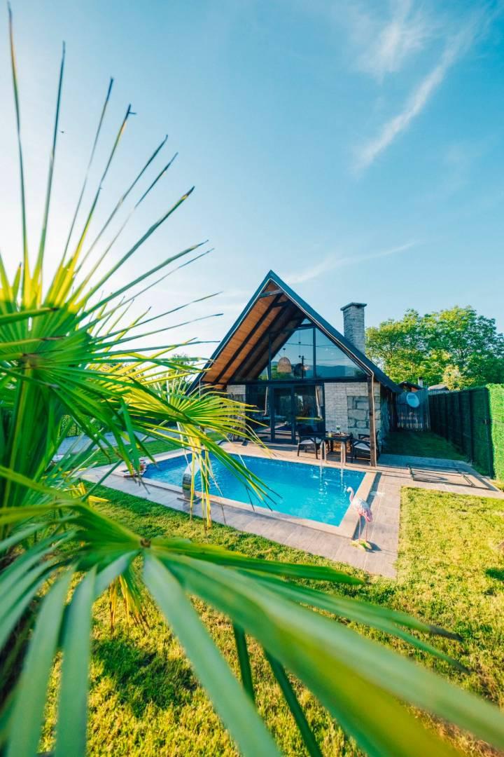 Sapanca Yanık'ta Doğa İçerisinde, Isıtmalı Havuzlu, Şık Bungalov-41312
