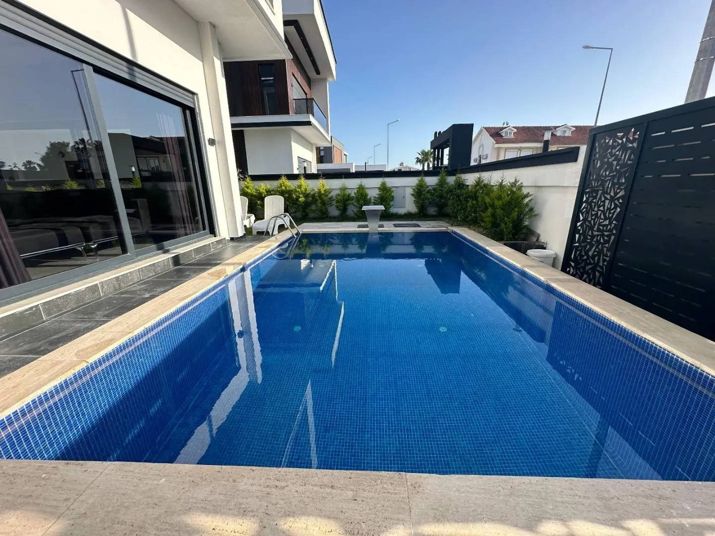 Serik Belek'te Geniş Ailelere Uygun, Özel Havuzlu, Ferah Villa