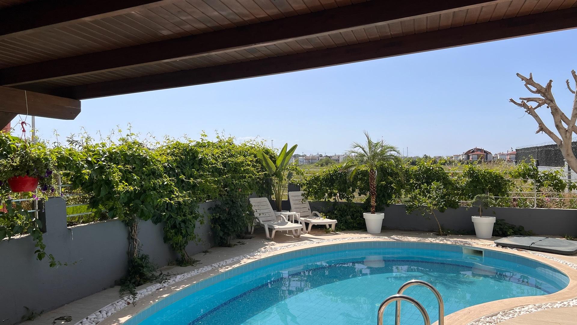 Serik Kadriye'de Sakin Konumda, Özel Havuzlu, Konforlu Villa-33820