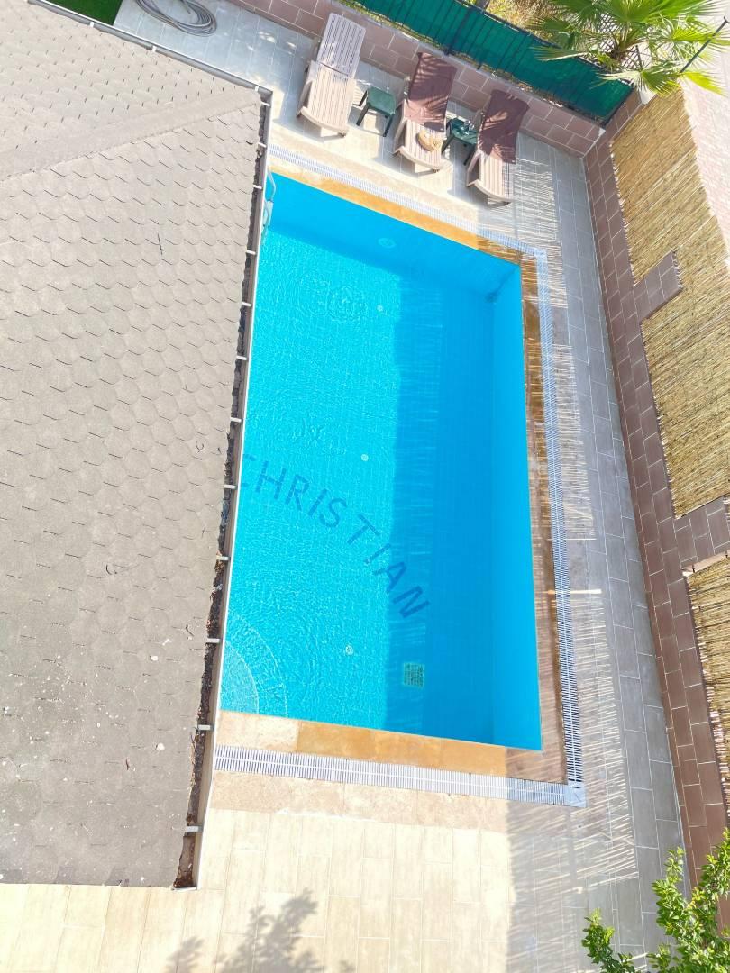 Serik Kadriye'de Merkeze Yakın Konumda, Özel Havuzlu, Ferah Villa-41826