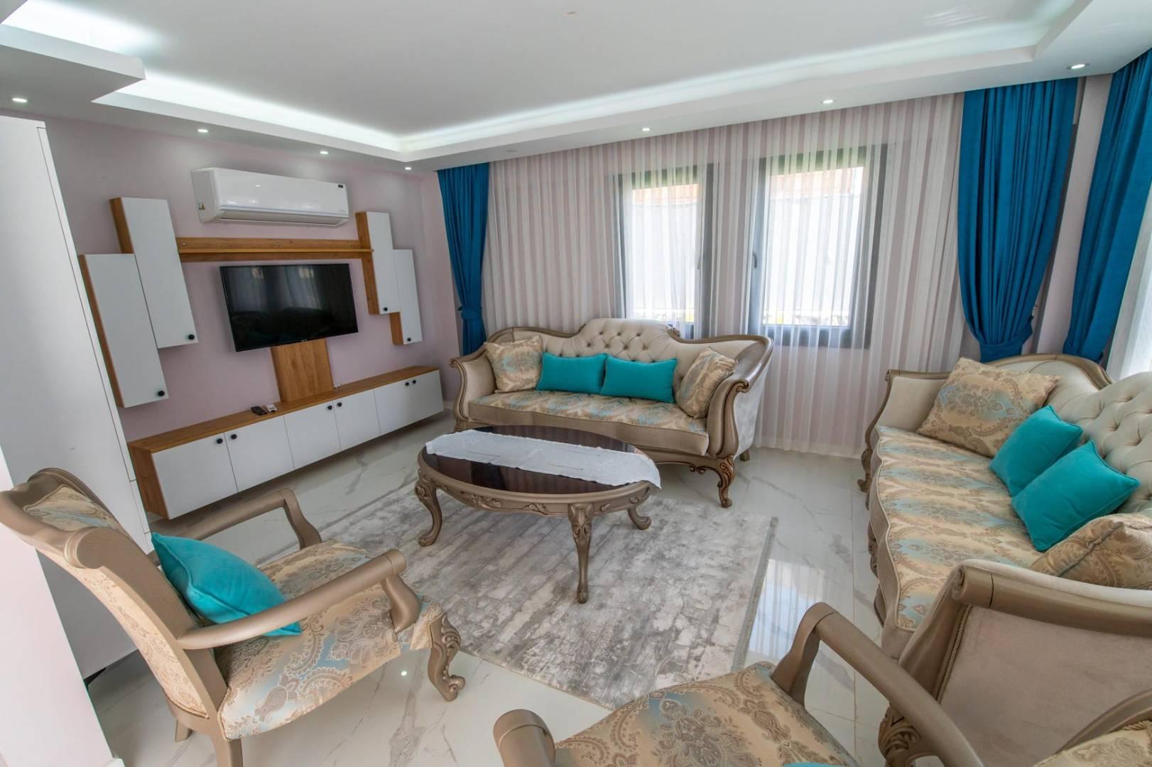 Muğla Seydikemer'de Sakin Konumda, Özel Havuzlu, Ferah Villa-42782