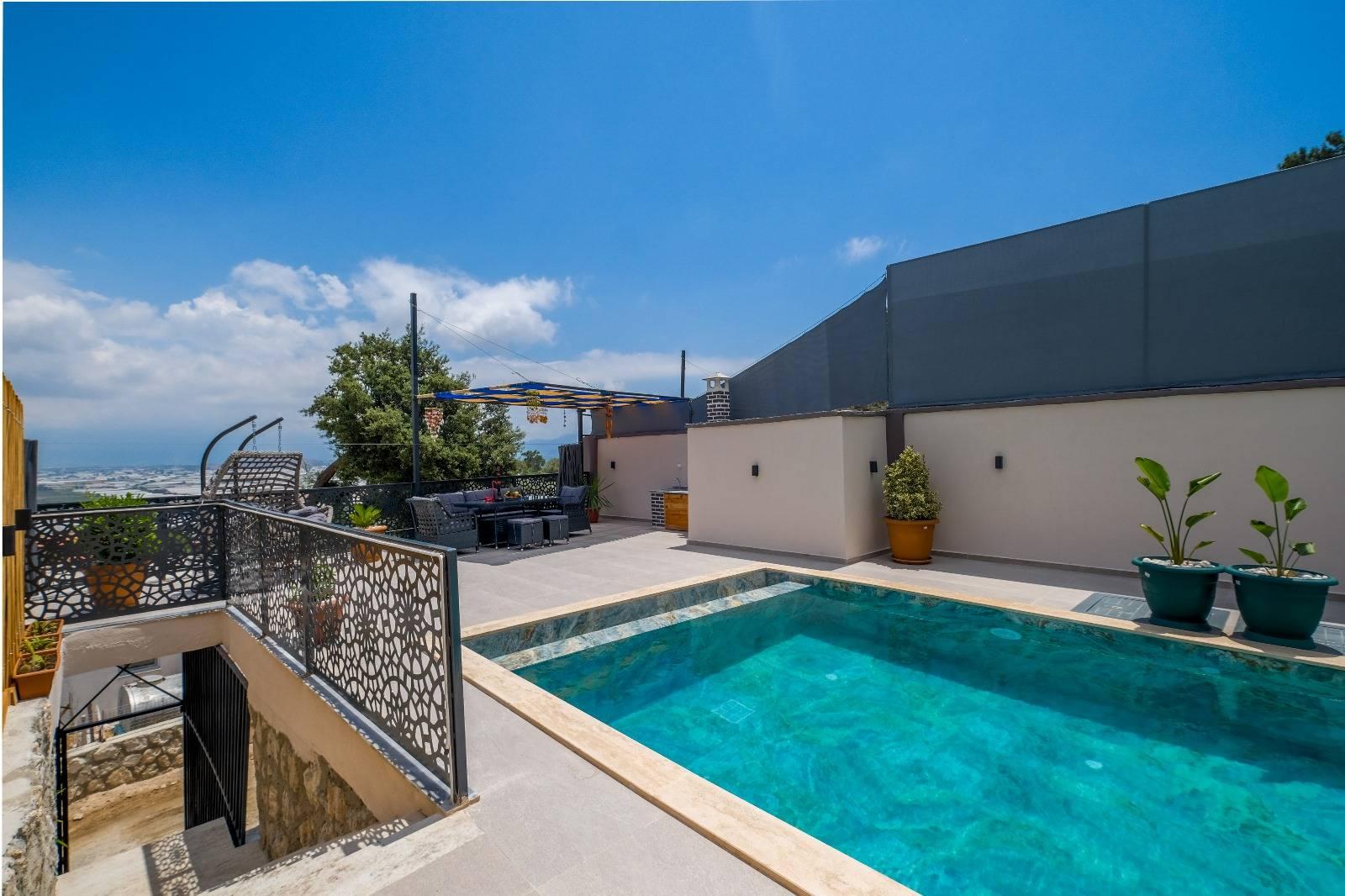 Seydikemer Karadere'de Muhteşem Doğada, Özel Havuzlu, 2+1 Villa-43808