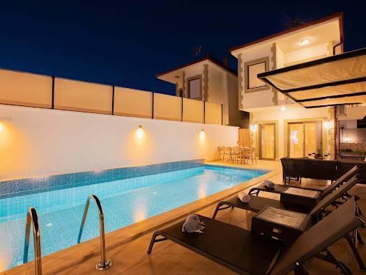 Kaş Andifli'de Doğayla Baş Başa, Özel Havuzlu, İkiz Villa-41605