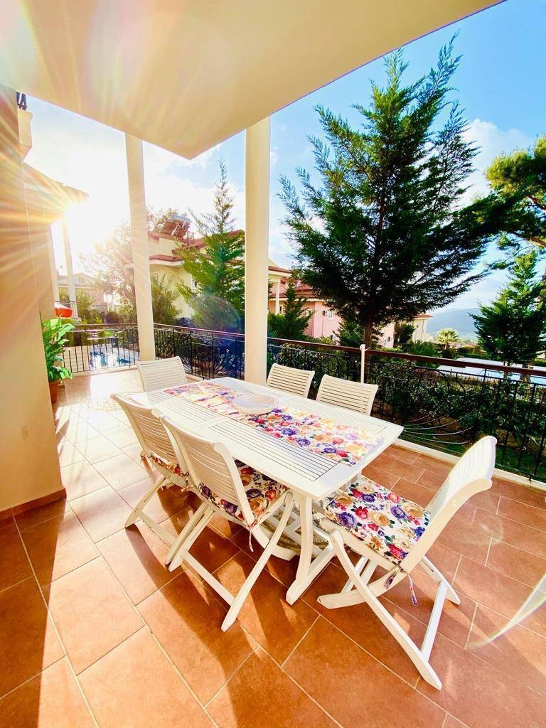 Fethiye Ölüdeniz'de Site İçerisinde, Ortak ve Özel Havuzlu, Şık Villa