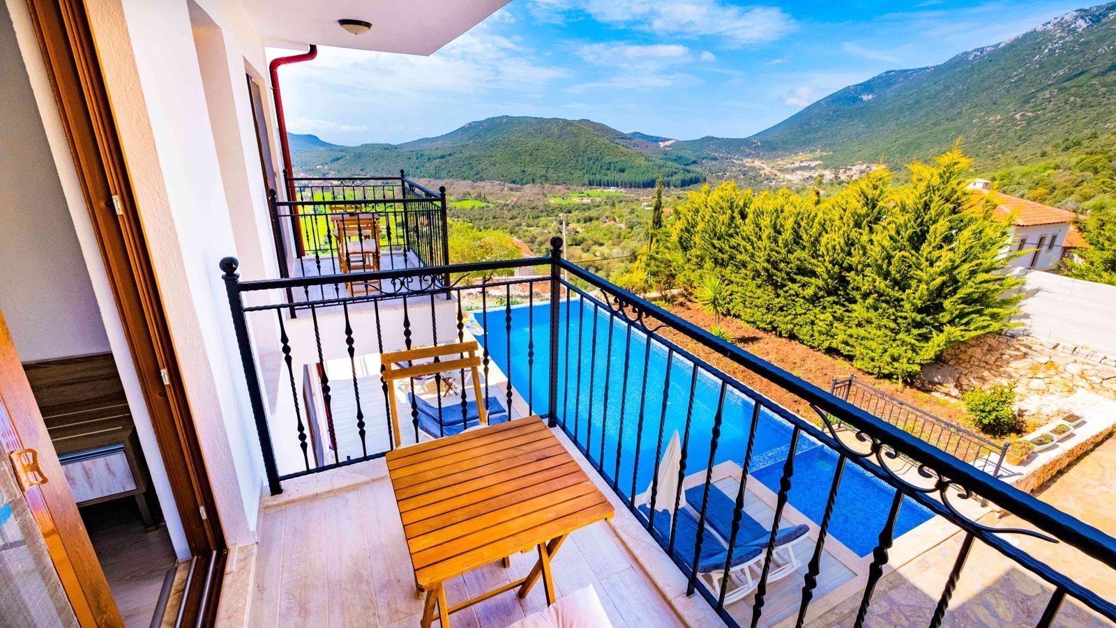 Kaş Çukurbağ'da Eşsiz Doğada, Özel Havuzlu, 8 Kişilik Villa -36056