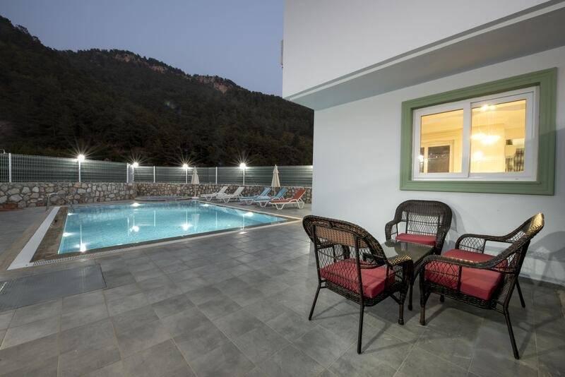 Fethiye Faralya'da Huzurlu Konumda, Özel Havuzlu, Lüks Villa-38592