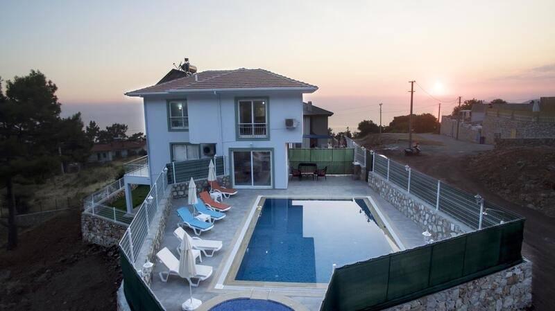 Fethiye Faralya'da Huzurlu Konumda, Özel Havuzlu, Lüks Villa-38592