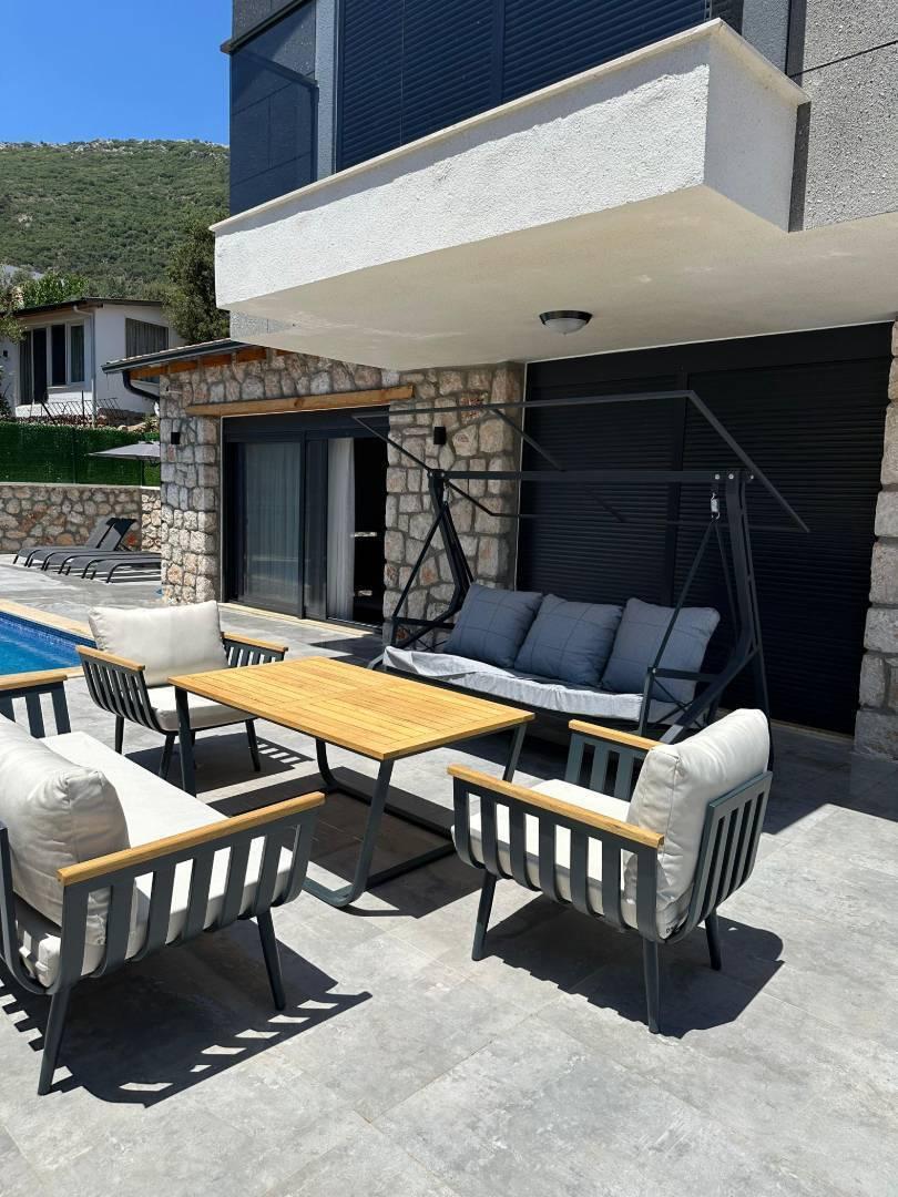 Kaş Çukurbağ'da Enfes Doğada, Özel Havuzlu, Kiralık Villa-42907