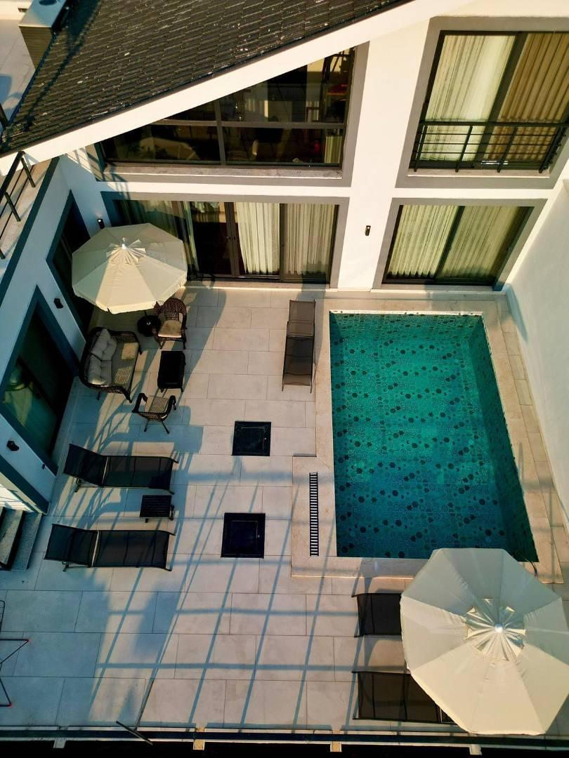 Fethiye Faralya'da Enfes Deniz Manzaralı, Özel Havuzlu, İkiz Villa-42007
