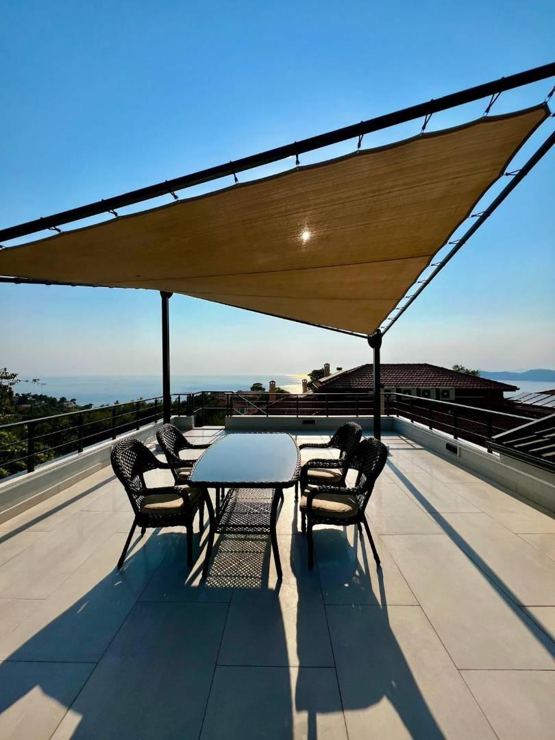 Fethiye Faralya'da Enfes Deniz Manzaralı, Özel Havuzlu, İkiz Villa-42007