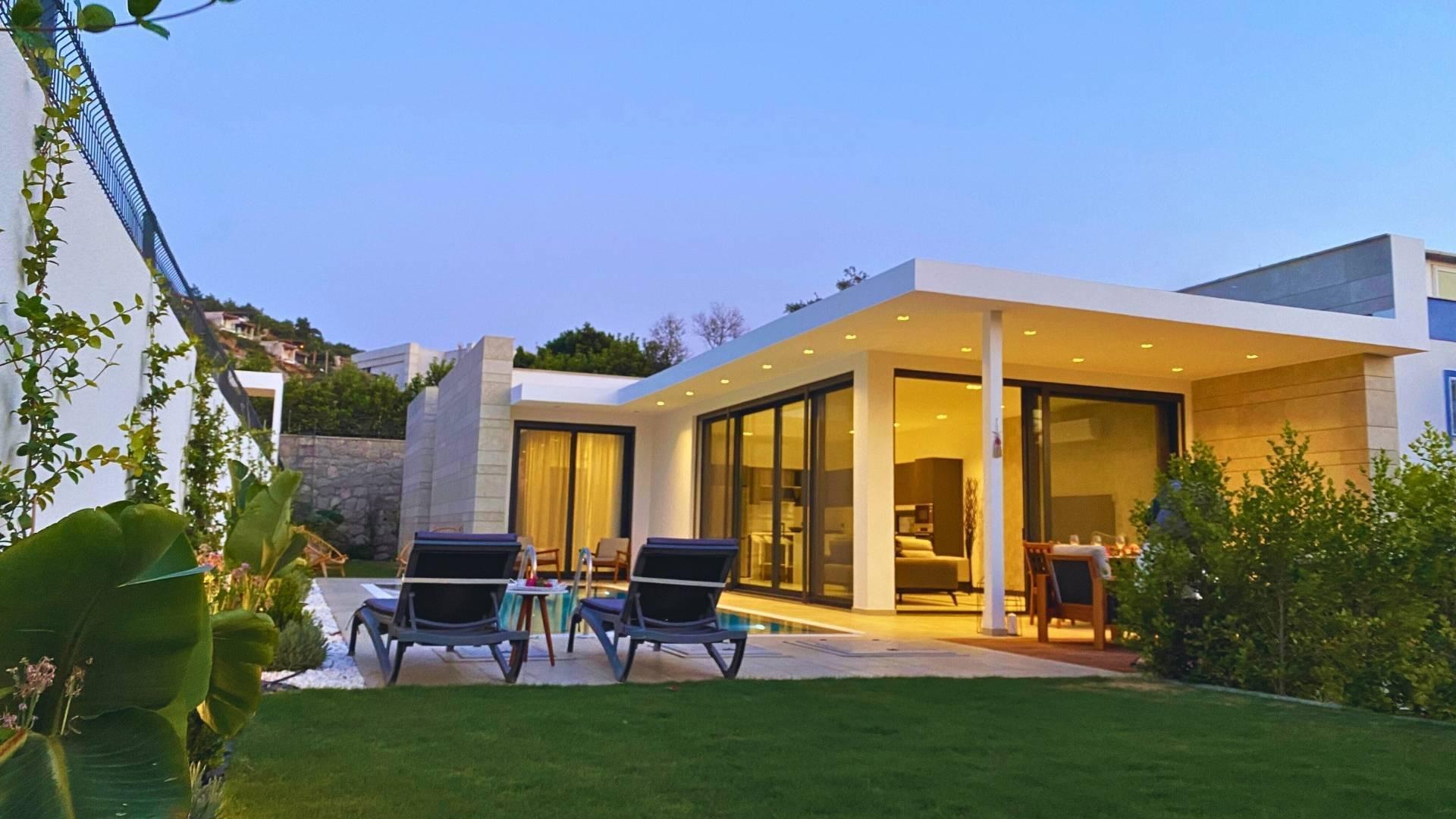 Bodrum Yalıkavak Bölgesinde Geniş Bahçeli, Özel Havuzlu, Tatil Villası-39357