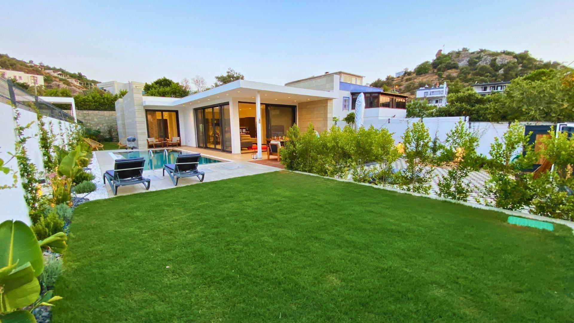 Bodrum Yalıkavak Bölgesinde Geniş Bahçeli, Özel Havuzlu, Tatil Villası-39357